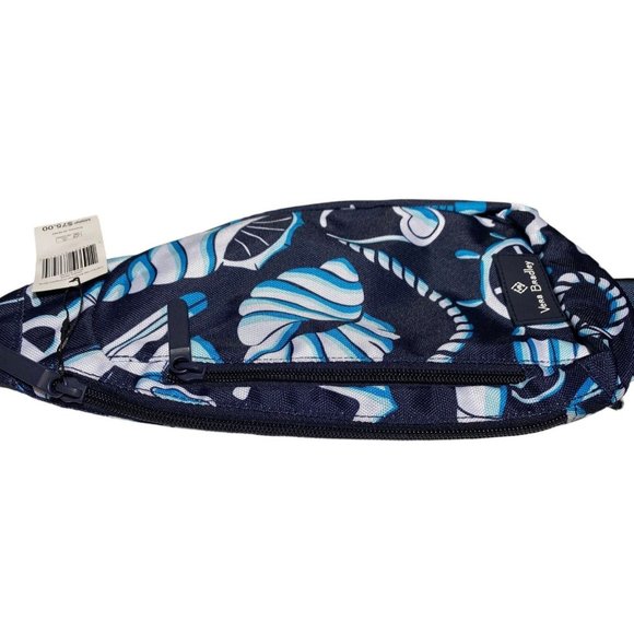 Vera Bradley Shore Enough Lighten Up Essential Sling bag - NWT Blue Sea Shell - Picture 3 of 6